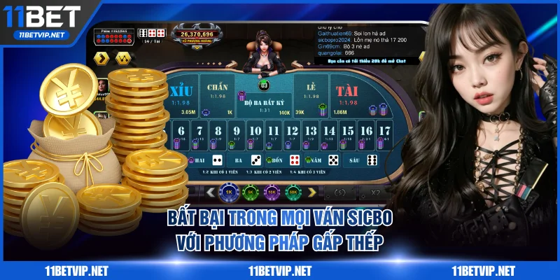 Bất bại trong mọi ván Sicbo với phương pháp gấp thếp
