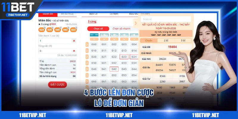 4 bước lên đơn cược lô đề đơn giản