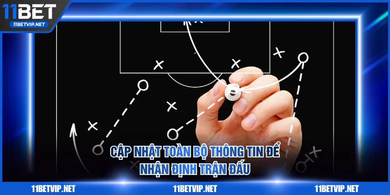 Cập nhật toàn bộ thông tin để nhận định trận đấu